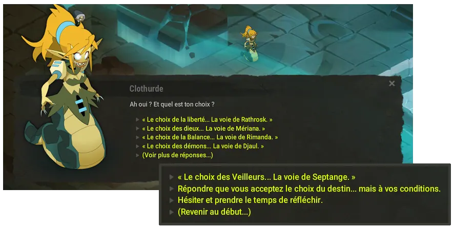 quête La fin ou le commencement