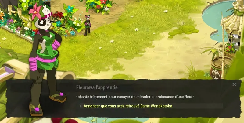 quête Dites-le avec des fleurs