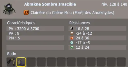 Abrakne Sombre Irascible