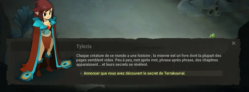 quête le temps des secrets