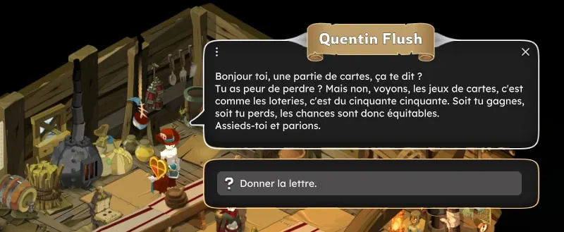 quête Cinquième postage dofus