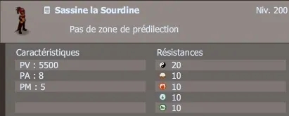 sassine la sourdine