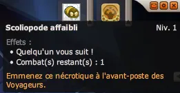 Nécrotiques tiques tiques