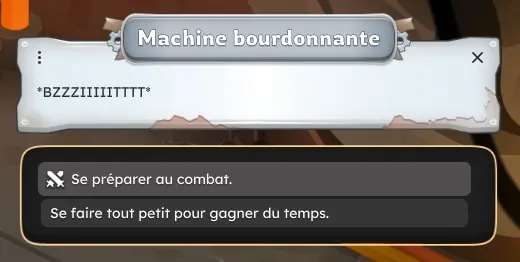 quête Le vol des bourdons