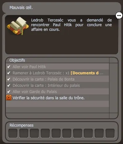 Apprentissage : Disciple de Brumaire