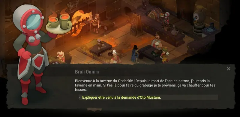quête Mélodie en sous-sol dofus