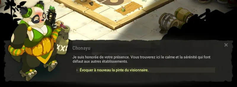 quête Le réceptacle des Dofus