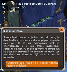 quête le Bazar du Bizarre