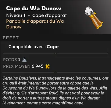 Galette des Was dofus
