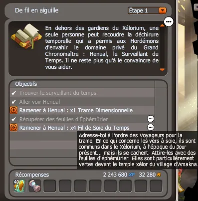 quete De fil en aiguille
