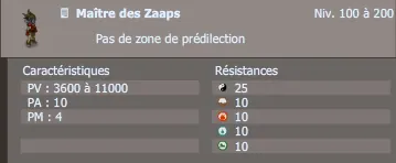 Traitement de choc dofus