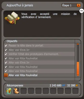 Aujourd'hui à jamais dofus