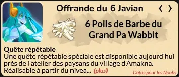 Galette des Was dofus