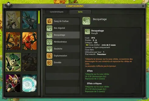 les compagnons dofus