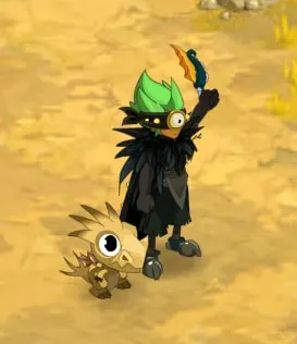 émote brandir son arme dofus