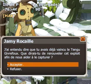 quete Guerriers foux dofus