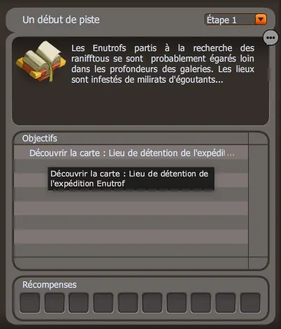 quete À la recherche des Enus disparus