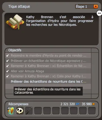 Tique attaque