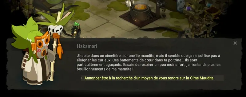 quête Requiem pour un Yokai
