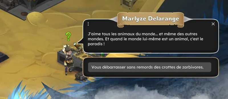 quête Quand on la cherche on finit par tomber dessus dofus