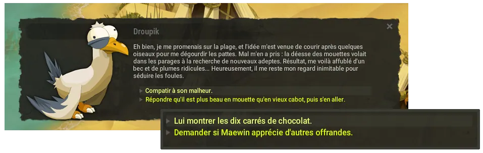 quête S'armer contre le destin