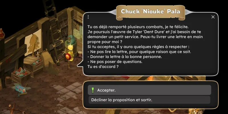 quête Treizième postage dofus