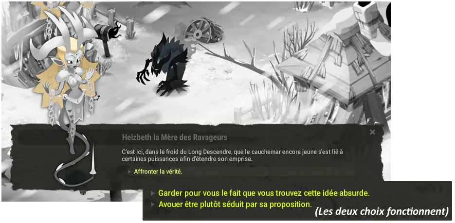 quête Descendre aux cendres