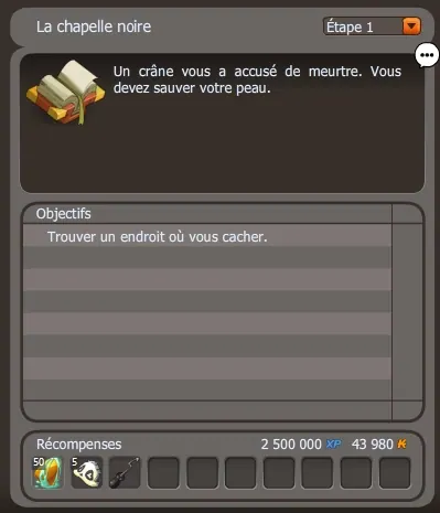 La chapelle noire