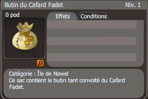 butin du cafard fadet