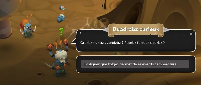 quête Le vol des bourdons