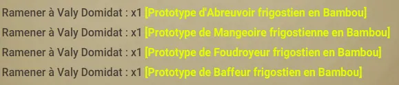 quête La fonte des glaces