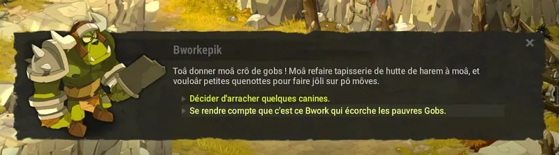 quête De tape et de crocs dofus