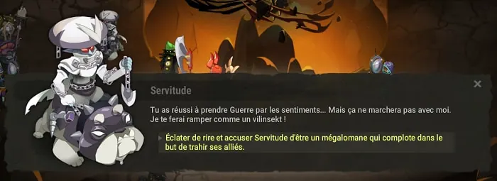 quête Prise de conscience dofus