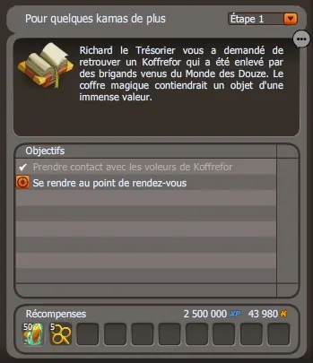 Pour quelques kamas de plus