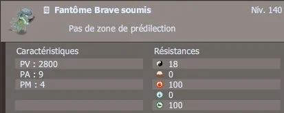 fantôme brave soumis