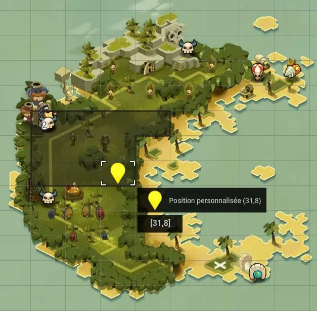 quête Investigations à Moon dofus