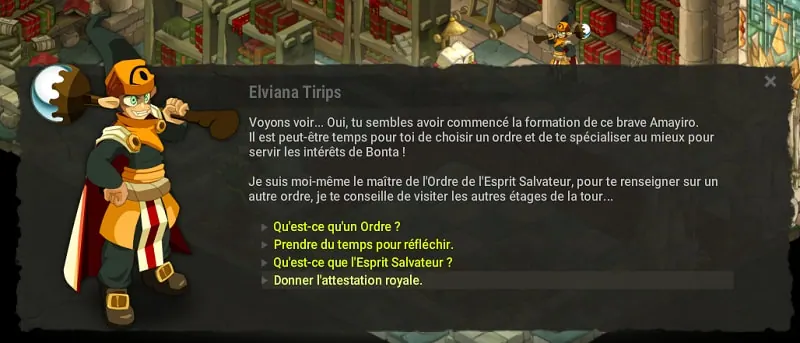 quête Apprentissage Disciple de Jiva