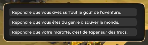 quête Ça barde là-haut