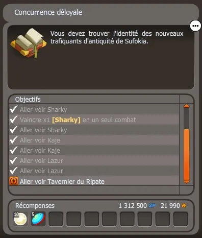 quête Concurrence déloyale