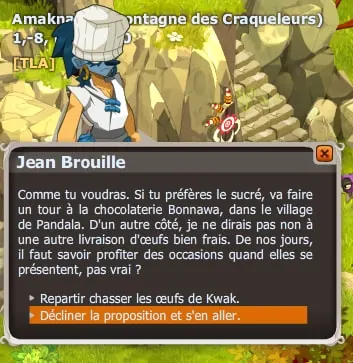 quête Qui vole un oeuf cherche l'embrouille