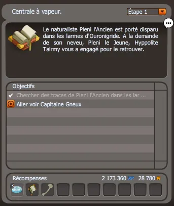quête Chauffage à moindre frais dofus