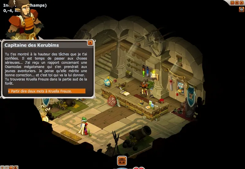 quete Leçon d'humilité dofus