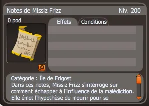 notes de missiz frizz