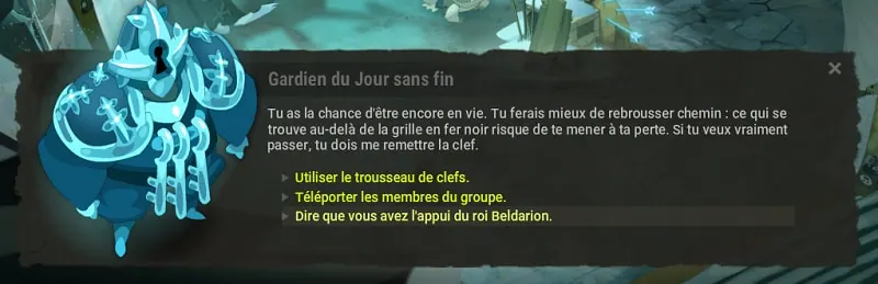 quête Il est temps de mourir
