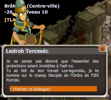 Apprentissage : Disciple de Brumaire