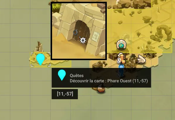 Les bizarreries du Phare Ouest dofus