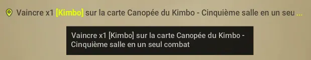 quête Ruée sur le Kimbo