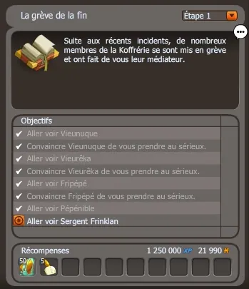 La grève de la fin