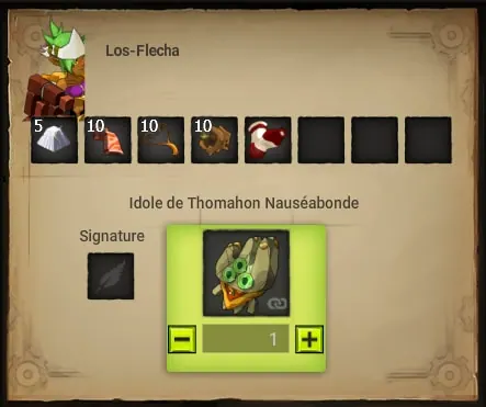 La bénédiction de Thomahon idole thomahon nauséabonde
