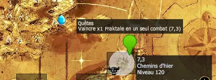 quete Prisonniers du temps